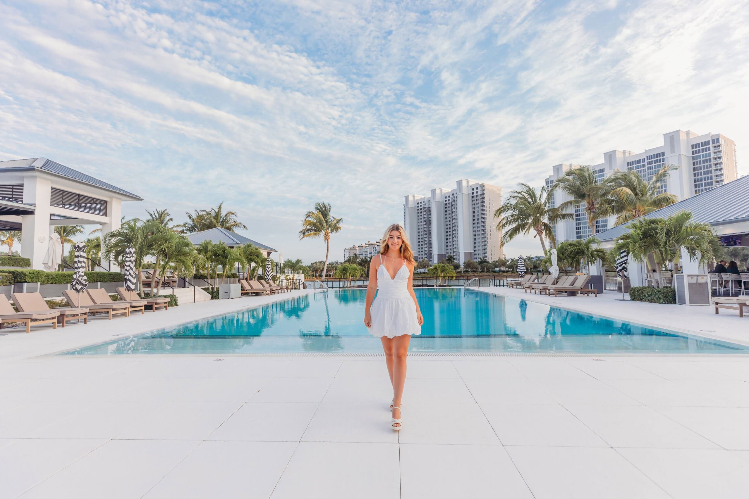 Naples senior beach portrait by photographer Kelly Jones
